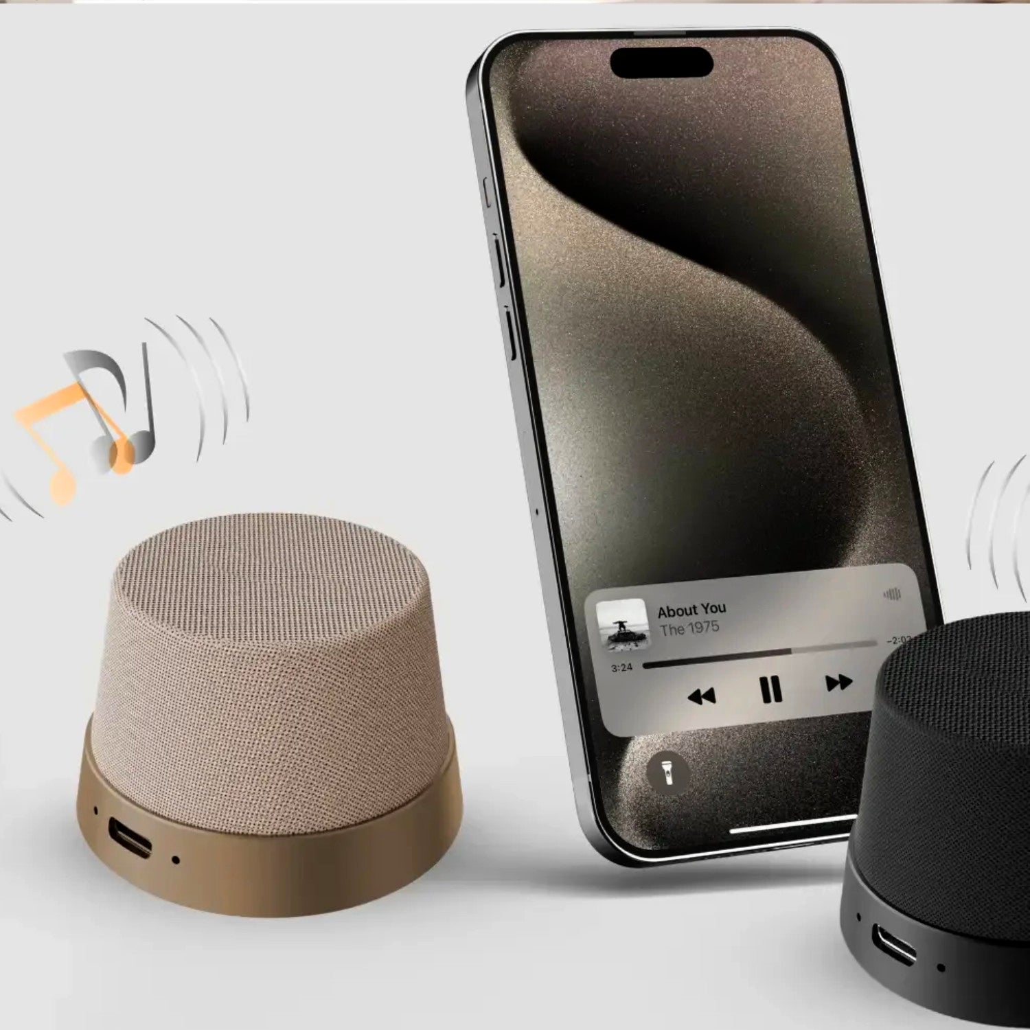 WABI-TEK Mini Speaker Magnetico 360° 2 in 1